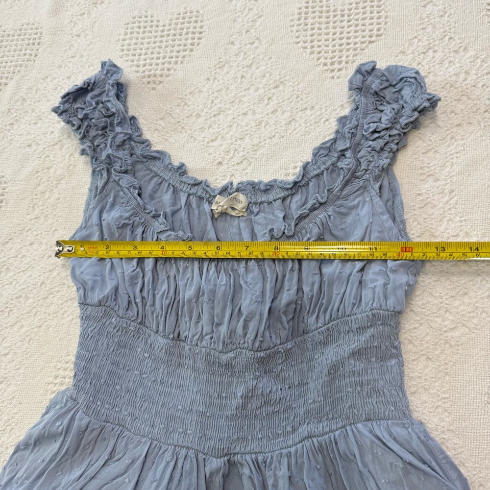 Urban Outfitters “Rosie” Light Blue Romper (S) - Picture 7 of 8